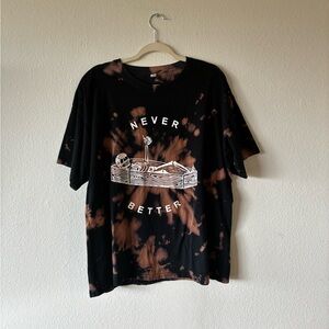 Black and Brown Graphic T-Shirt